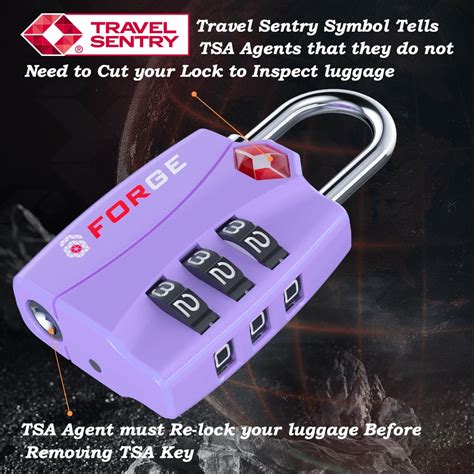 amazon tsa luggage locks|forge luggage locks tsa approved.